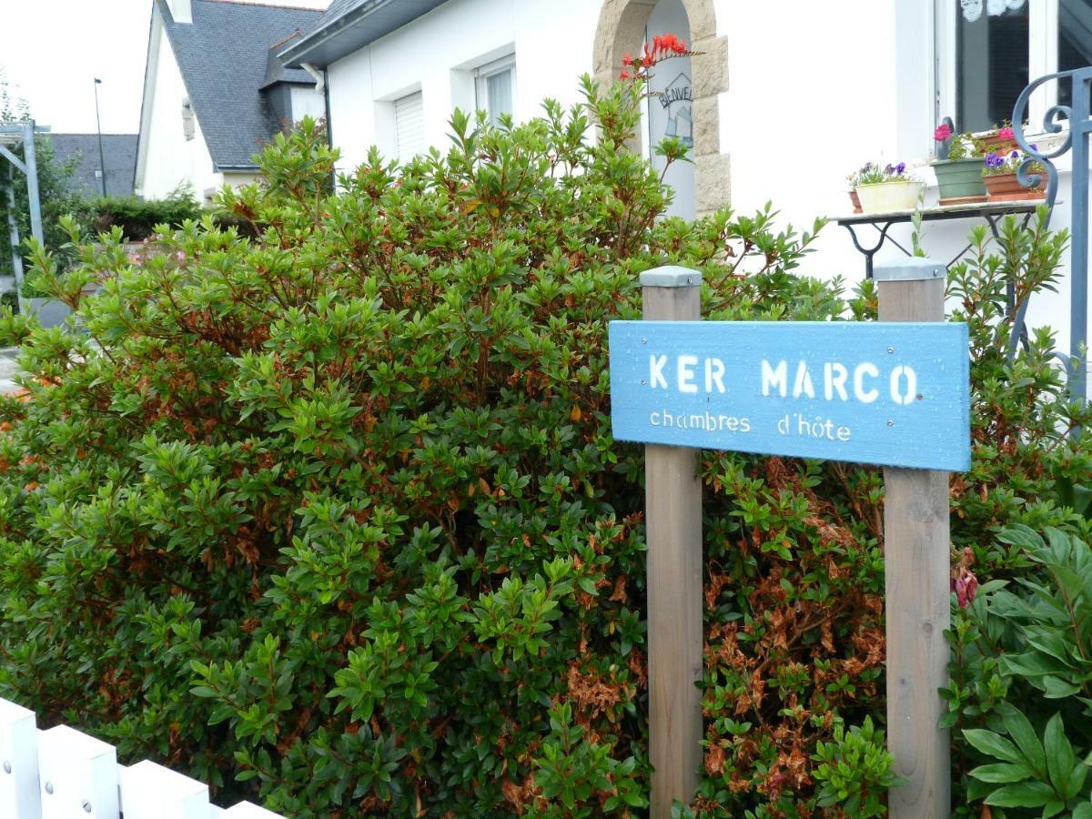 Kermarco Panzió Trégourez Kültér fotó